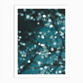 Midnight Christmas Sparkle 1 Art Print