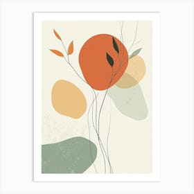 Abstract Flower 24 Art Print