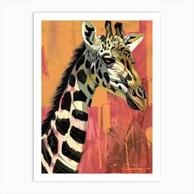 Giraffe 184 Art Print