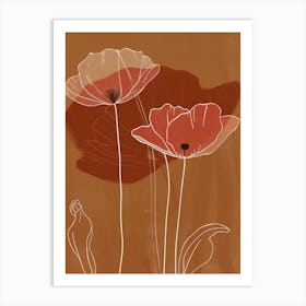 Poppies 149 Art Print