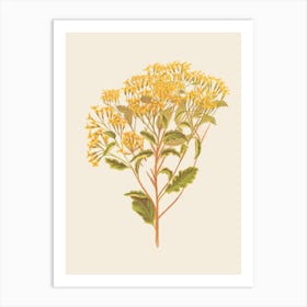 Yellow Hibiscus 2 Art Print