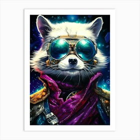 Rocket Raccoon Art Print