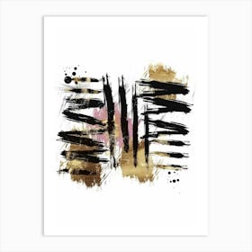 Live Brushstrokes Art Print