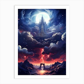 Castle In The Sky 15 Art Print