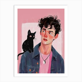 Black Cat 53 Art Print