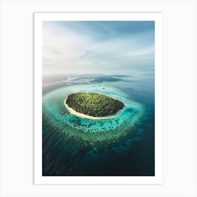 Island In The Middle Of The Ocean 6 Art Print