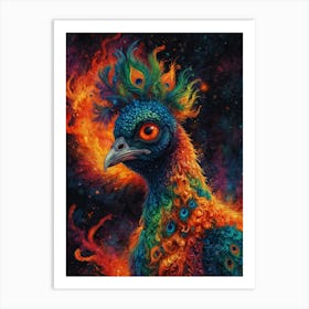 Peacock 11 Art Print