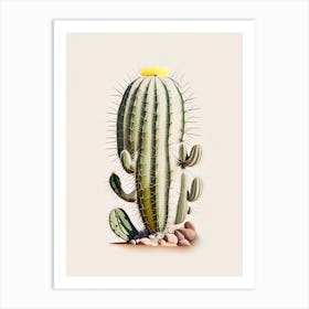 Melocactus Cactus Marker Art 1 Art Print