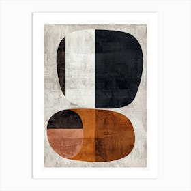 Manado Stone Park Bauhaus Minimalist Art Print