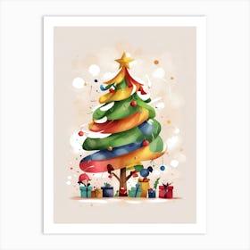 Christmas Tree 1 Art Print