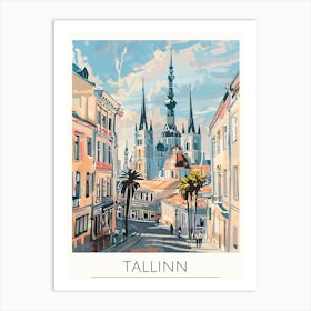 Tallinn Art Print