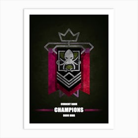 Alibi Rainbow Six 1 Art Print