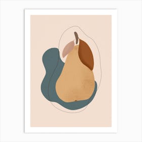 Pear Art Print