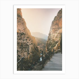 Spain Hiking Trail Art Print