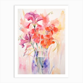 Flowers In A Vase 28 Art Print