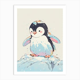 Cute Penguin 1 Art Print