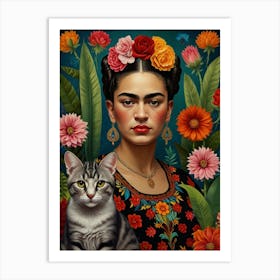 Frida Kahlo 3 Art Print