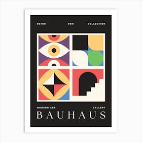 Modern Gallery Bauhaus 3 Art Print