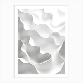 Milky Waves Art Print