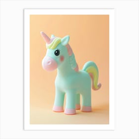 Pastel Toy Unicorn Photography 9 Art Print