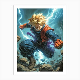 Dragon Ball Super 14 Art Print