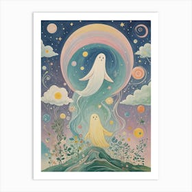 Ghosts In The Sky Art Print