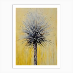 Australian yellow flowers Art Print