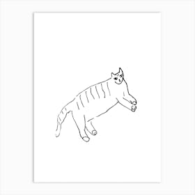 Cat Art Print