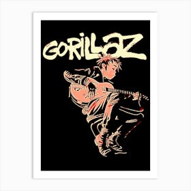 Gorillaz band music 2 Art Print