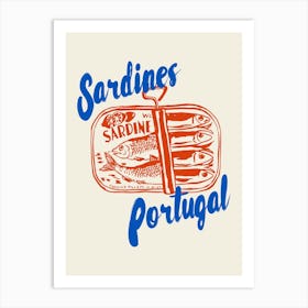 Sardines Art Print