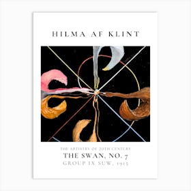 Hilma Af Klint Swan No 7 Art Print