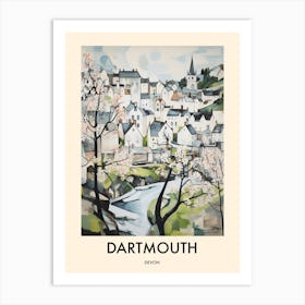 Dartmouth (Devon) Painting 4 Travel Poster Art Print