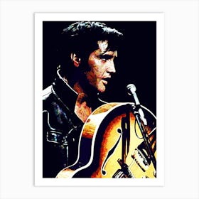 Elvis Presley Art Print