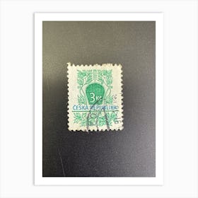 Postage Stamp 12 Art Print