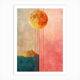 Moon In The Sky 2 Art Print