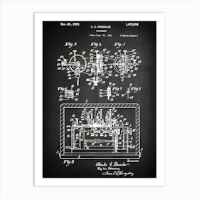 Polygraph, Lie Detection Machine, Police Gift, Detective Gift, Investigator Gift, Polygraph Print, Polygraph Art, Polygraph Blueprint, Cp0161 Art Print