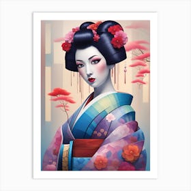 Geisha 49 Art Print