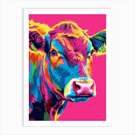 Cow Painting 4 Art Print