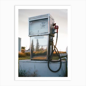 Fuel Pump Reflections Art Print