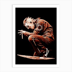 corey taylor slipknot 1 Art Print