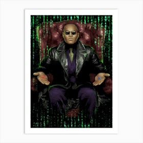 Matrix Morpheus Poster