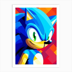 Sonic The Hedgehog 9 Art Print