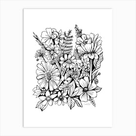 Flores BN4 Art Print