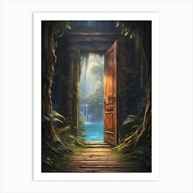 Door To The Forest Art Print