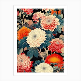Great Japan Hokusai Japanese Floral 8 Art Print
