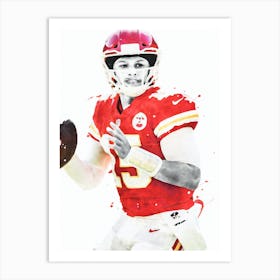 Patrick Mahomes Kansas City 1 Art Print