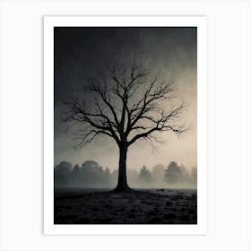 Lone Tree 18 Art Print