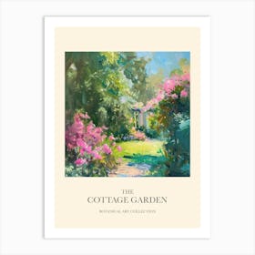 Cottage Garden Poster English Oasis 4 Art Print