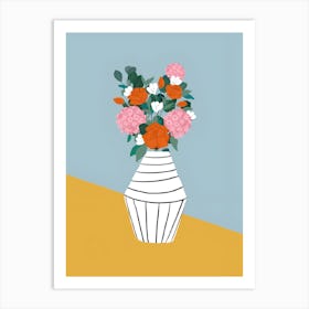 Vase Of Flowers 10 Art Print