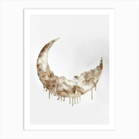 Crescent Moon 7 Art Print